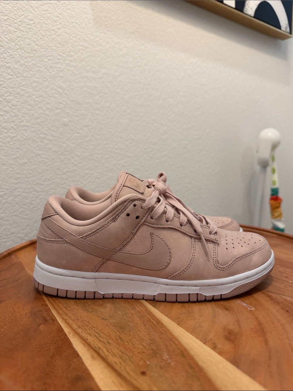 Nike Dunk Womenβs Blush Pink Low-Top Sneakers